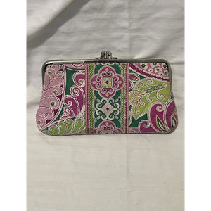 Vera Bradley clasp wallet clutch